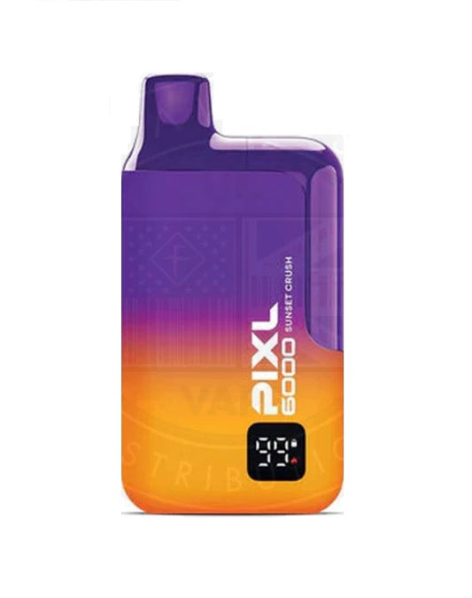 Pixl 6000 Vape Bar 20mg/ml - SUNSET CRUSH